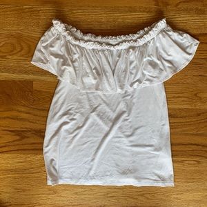 Abercrombie off the shoulder shirt